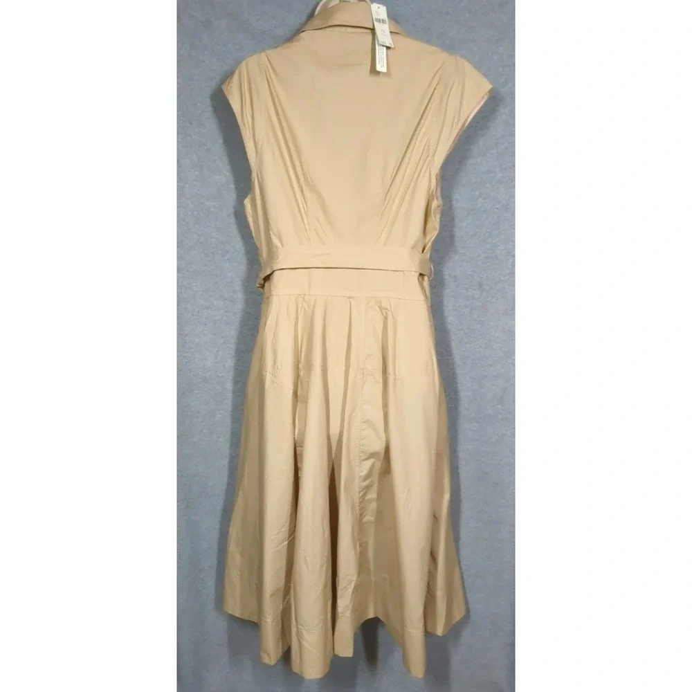 New Anthropologie Plus Maeve Midi Maxi Dress XL Button Up Sleeveless Minimalist - Picture 7 of 12